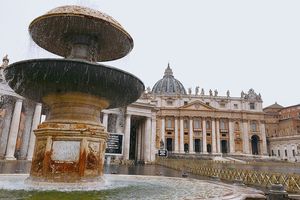 Vista sulla Basilica di San Pietro